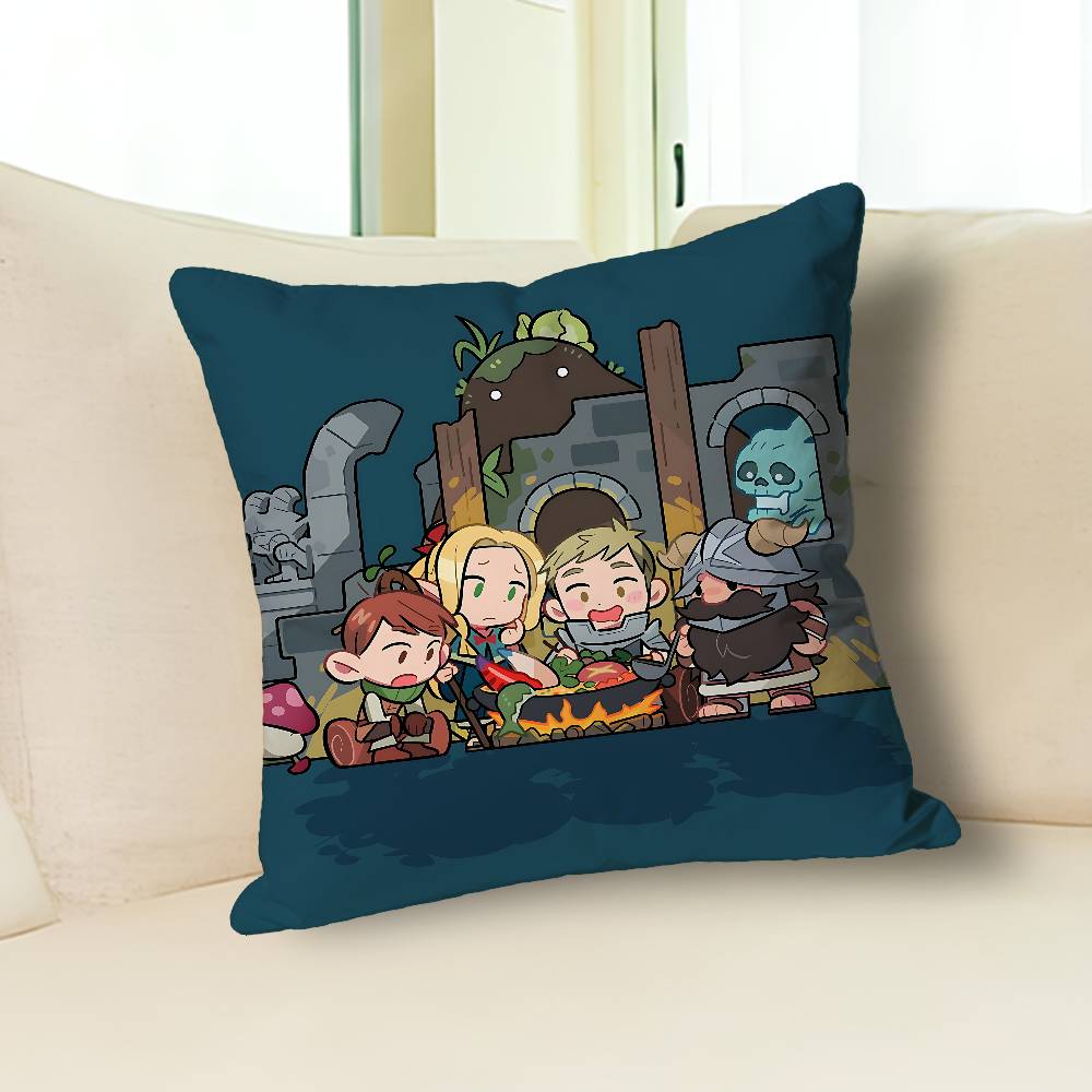 Tasty D-Delicious In D-Dungeons Pillow Cases for Bedroom Living Room Sofa Home Decor Polyester Cushion Cover with Zipper