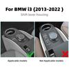 Real Soft Carbon Fiber Car Center Control Gear Shift Panel Electric Handbrake Interior Sticker For BMW i3 2013- Accessories