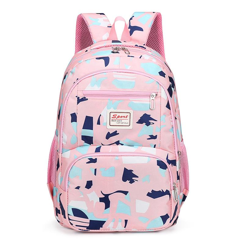 Fresh and sweet wind student schoolbag large capacity cute girl backpack junior high school student Japanese girl backpack