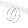 Hip-hop Ancient Cute Hoop Earrings Alloy Crystal Diamond-encrusted Silver Geometric Ladies YYN Hot Sale