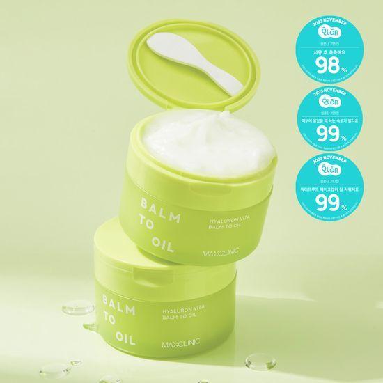 MAXCLINIC Hyaluronic Vita Cleansing Balm To Oil 90ml
