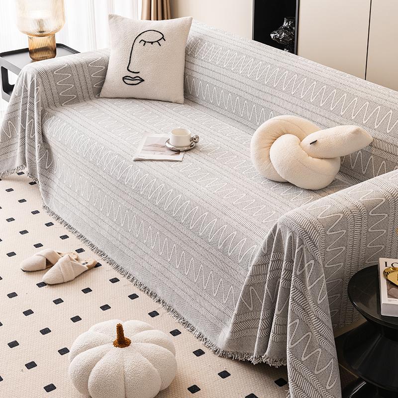 

Чехол для дивана из шенилла с защитой от царапин, универсальный чехол Four Seasons, универсальный нескользящий коврик, полотенце, одеяло 180*130cm