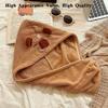 Kapipala Dry Hair Towels, Cute Dry Hair Caps That Absorb Water and Dry Quickly, Capybara Dry Hair Caps and Shower Caps