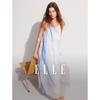 French Ombre Gradient Camisole Dress