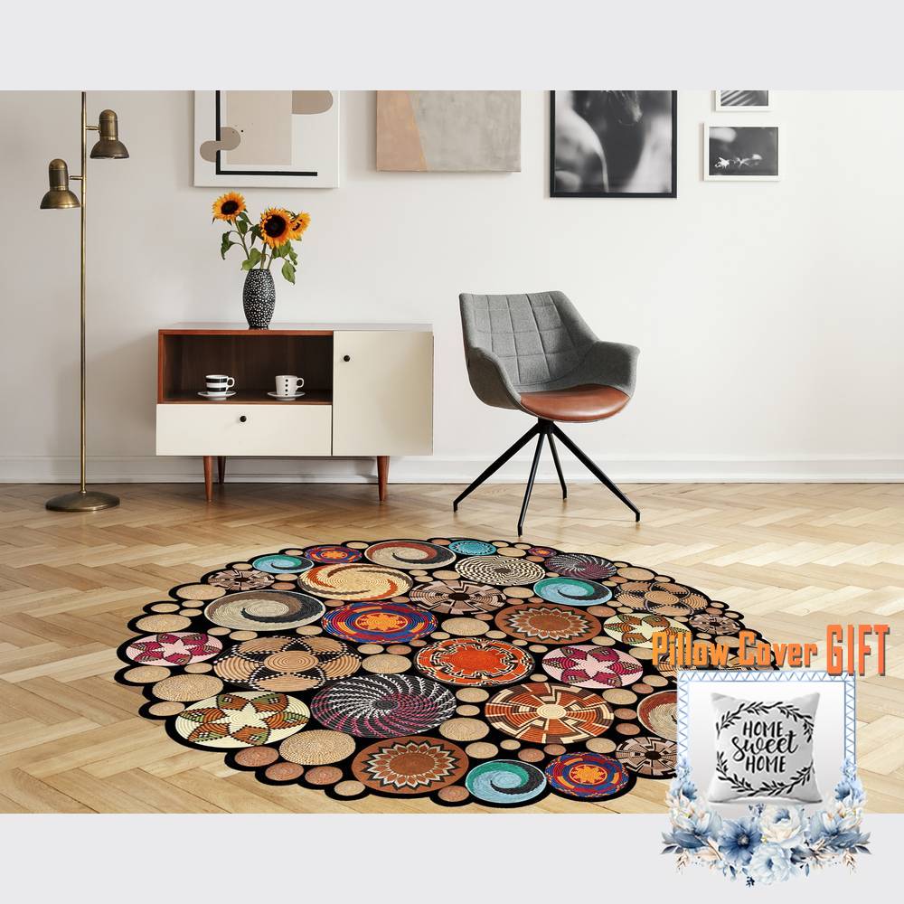 

Mosimoso Home H669 Ковер с кожаной подошвой и цифровой печатью
