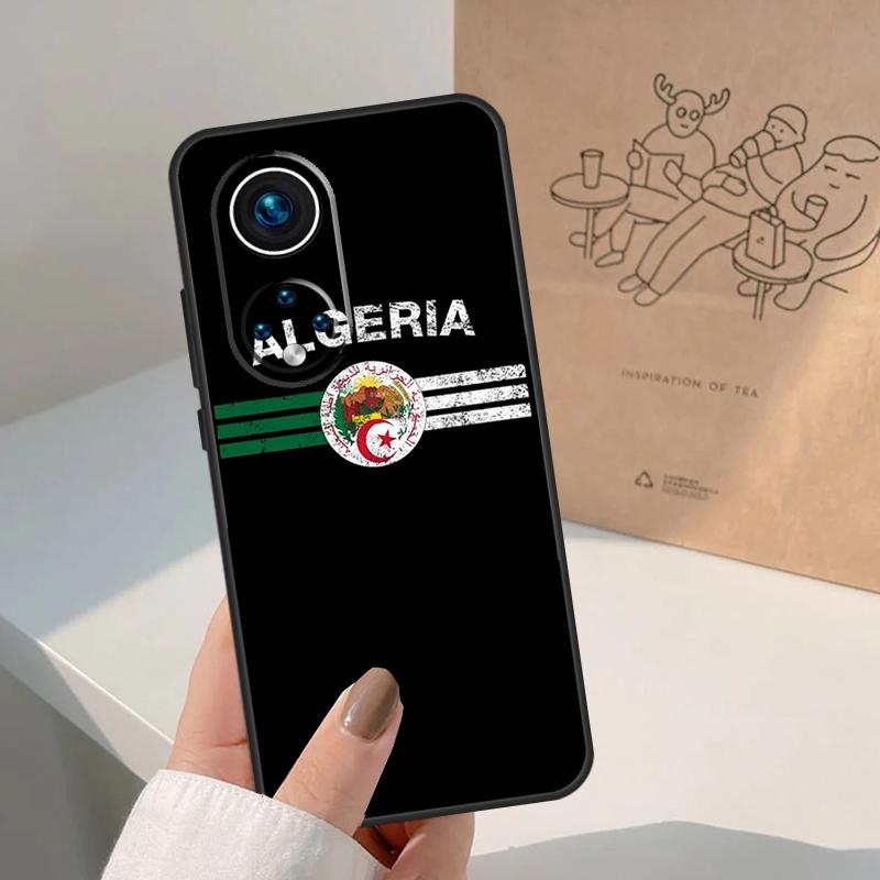 Flag Of Algeria For Honor Magic 8 5 6 7 Pro Case For Honor 400 200 Lite 50 70 90 X8c X8b X9a X9b X9c X9d Win