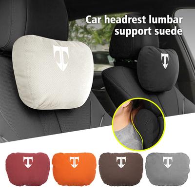 Car Styling Seat Headrest Neck Support Pad Lumbar Pillow Auto Accessories For Hyundai Tiburon I30 I20 IX35 I40 Tucson Sonata CC1