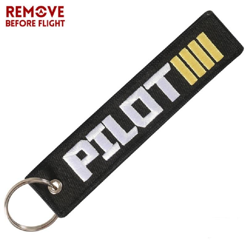 Buy Pilot Keychain Embroidery Pilot Keychains for Aviation Gifts Car