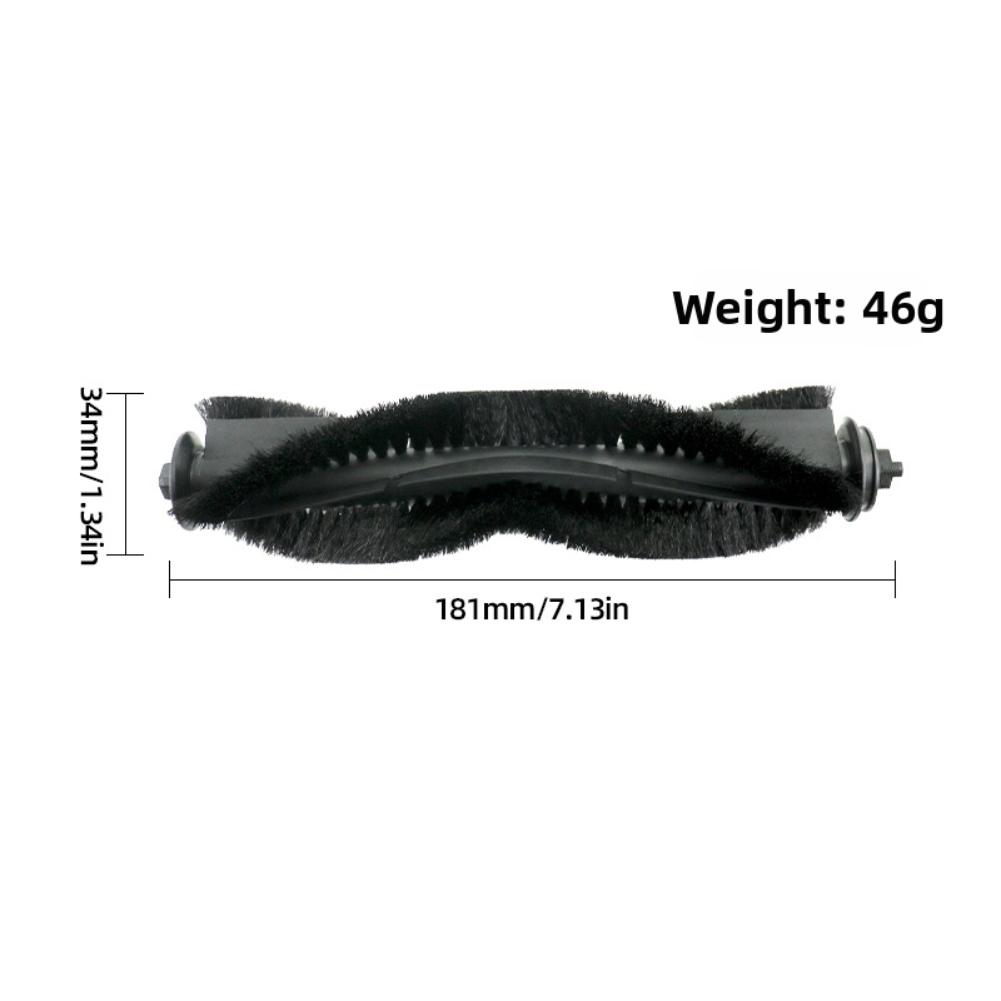 Replacement Vacuum Brush For Tapo RV2030 Max Plus Models, Enhanced Corner Cleaning, Quick Fit ABS Roller, 1 Pack