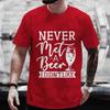 Fashion Beer Graphic T Shirts Men Y2k Clothes 2024 International Beer Day Streetwear Friends Drinking Party Tops Short Sleeve
