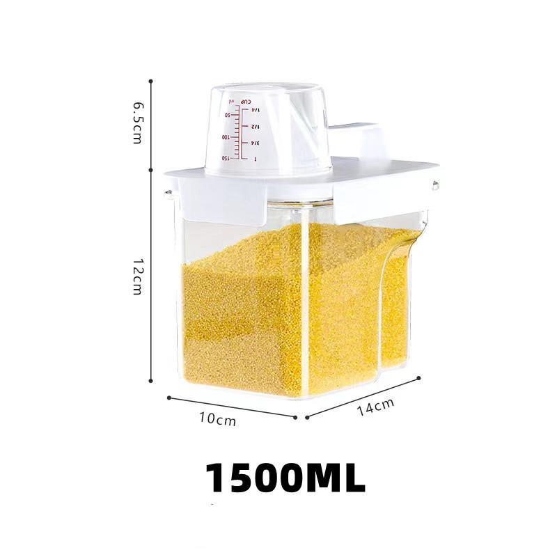 

Герметичные контейнеры для хранения пищевых продуктов, диспенсер для круп, кухонный ящик для хранения, контейнеры для хранения круп, герметичная банка, кухонный органайзер