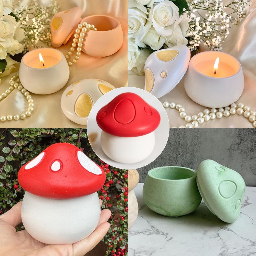 

Mushroom Storage Box: DIY Epoxy Silicone Mold for Crafting Jewelry & Ornaments
