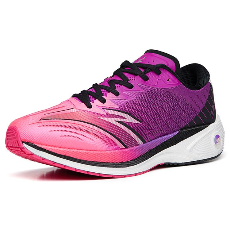 New Anta C202 4.0 Cushioning Anti Slip And Wear Resistant Low Top Nitrogen Technology Running Shoes Men's Purple Black Red 112235562-2