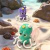 huaqianguhh Dancing Octopus Baby Toys, Electric Crawling Toy with Voice Playback, One-Click Repeat, Light & Music Automatic Obstacle Avoidance, Parent