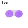 1/1pc Glasses Contact Lenses Box Left Right Eyes Contact Lens Container Candy Color Mini Women Men Travel Contact Lenses Case