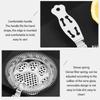 304 Stainless Steel Cocktail Strainer Silver Ice Filtration Perfect Accessory Drink Strainer  Bars