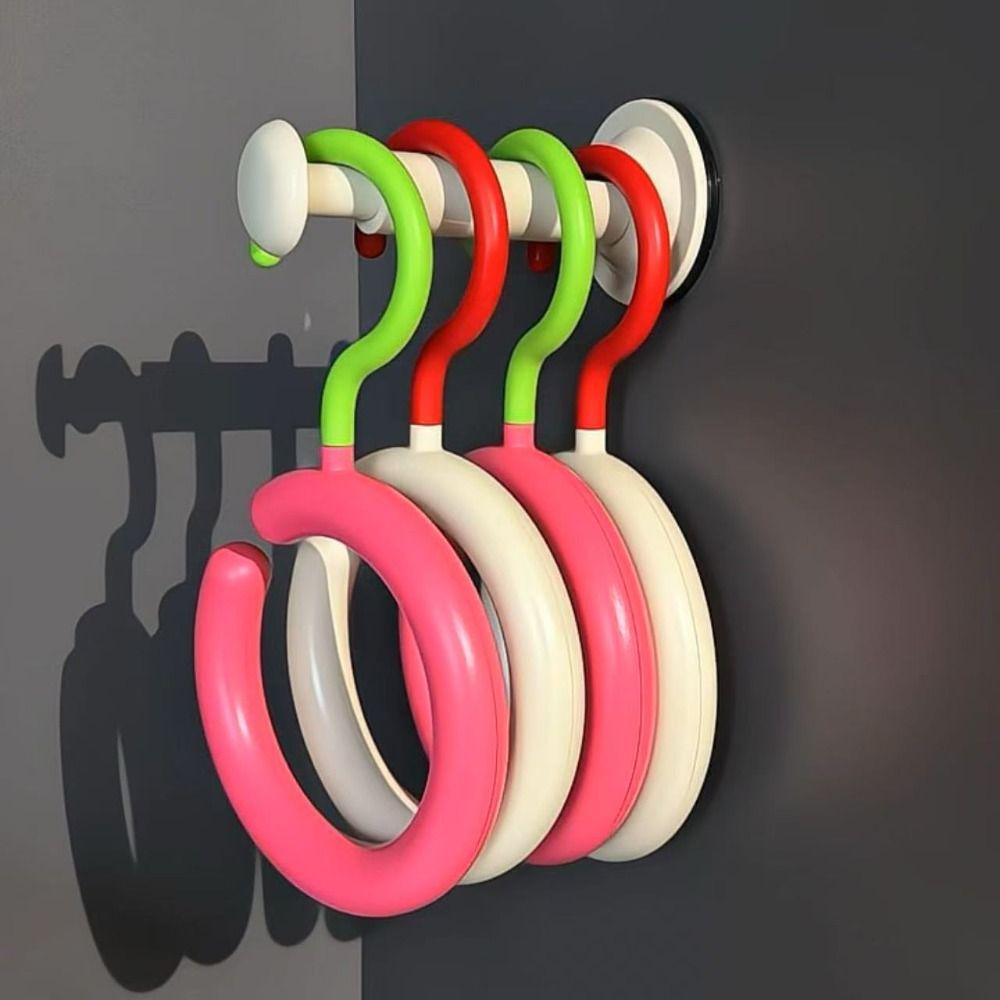 Hat Rack Round Scarf Tie Hanger Circular Clothes Storage Hook Clothing Hanger  Wardrobe