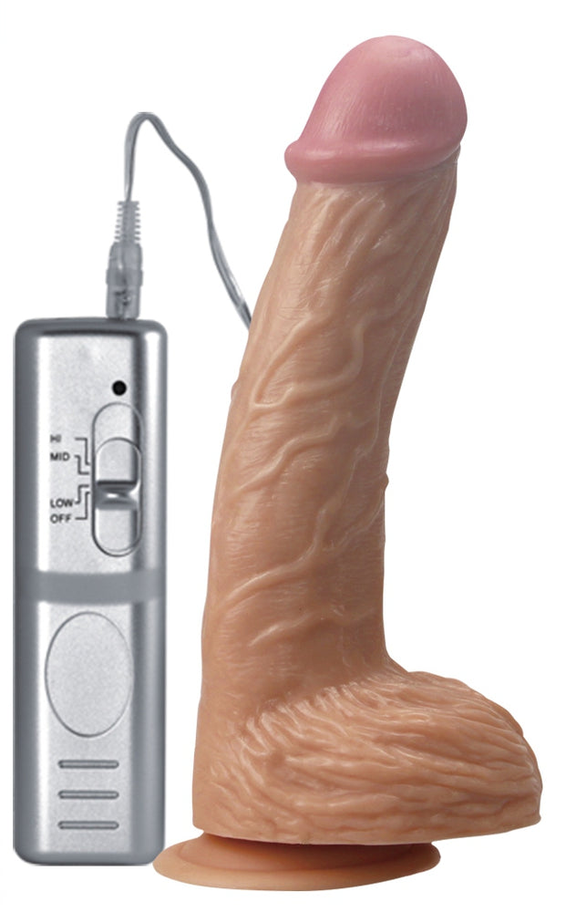 Gode réaliste vibrant Real Extreme 16.5 x 5.3cm - LoveToy - Godes Vibrants