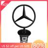TKZUS1 2025 Hot 1pc 44mm Mercedes Benz engine hood logo for Mercedes Benz E S W202 W203 W204 W208 W210 W220 W221