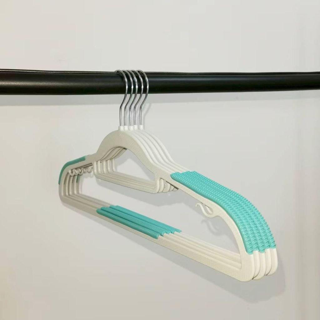 Non-Slip, Non-Marking Drying Rack Hangers - 80 Pack, Short-Neck, Anti-Shoulder Angle Hangers for Clothing