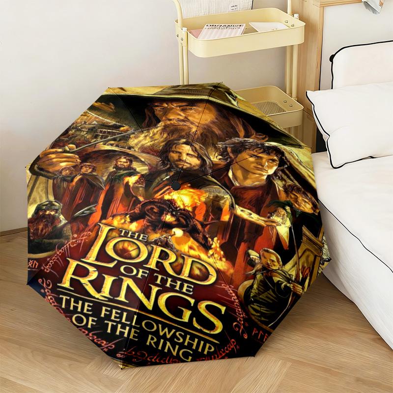 The Lord Of The Rings Automatic Umbrella - Suitable Travel Portable Umbrella Outdoor sun shading umbrella Gift Daily Essentials