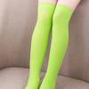 1Pair Women Sexy Over The Knee Socks Thigh High Stockings Acrylic Solid Color Thin Long Socks New for Girls