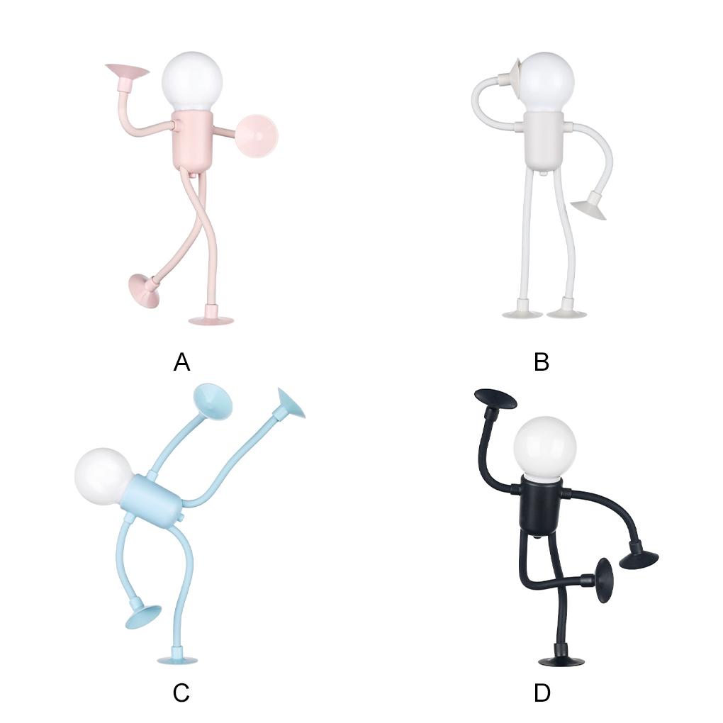 Funny Sportsman Night Light Enjoy Flexible Inverted And Suspended Athlete Designs Changeable Shape