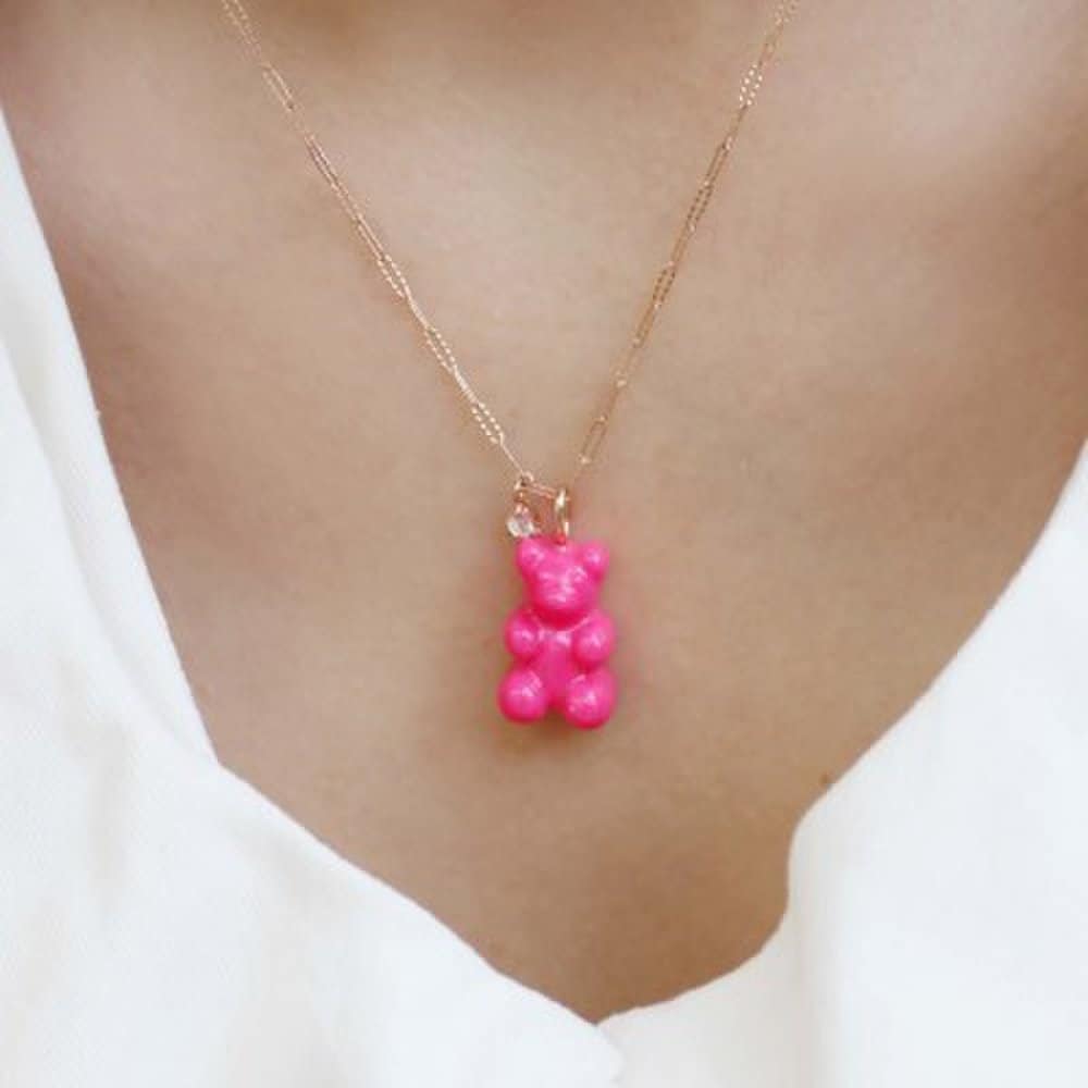 14K Jelly Bear Pendant