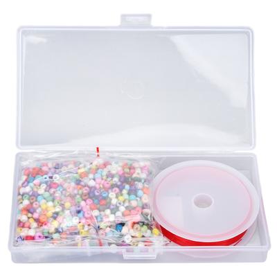 Beads String Kit Improve Visual Different Colors Ceramic Wear Beads Toy for Amblyopia Training Large 0.05in