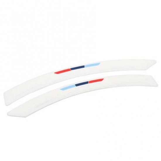 40X3.8CM felga samochodowa ochraniacz brwi nadkole listwy gumowe naklejki pasek dekoracyjny osłona zderzaka