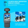 HD 1080P Mini Camera 360 ° Rotating Handheld Action Camera WiFi Sports Wearable Body Camera Travel Bicycle Driver Recorder Outdoor Motion Camera