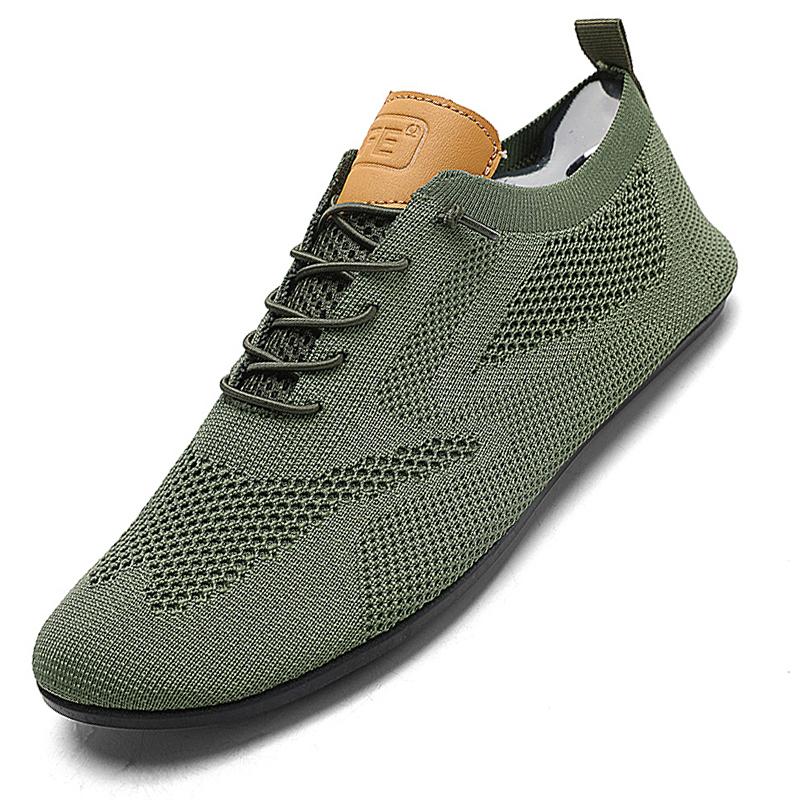 Men Summer Casual Sports Flat Shoes Breathable Lightweight Mesh Fashion Flat MAEDEF Home Slippers Men's Male Classic Walking