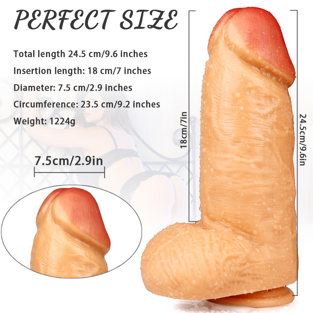 MoDi Super Thick Dildo Anal Toy Adult Sex Toys for Woman