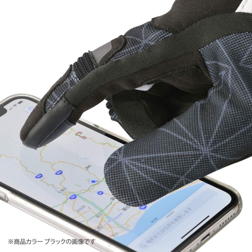 Daytona Motorcycle Hard Smartphone Graphic Medium 15913 Gloves, Spring, Summer, Autumn, Winter, Protector, Compatible, Protect, HBG-056, Black, Size,