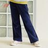  Olivan  Velour Point Label Pants  Navy 