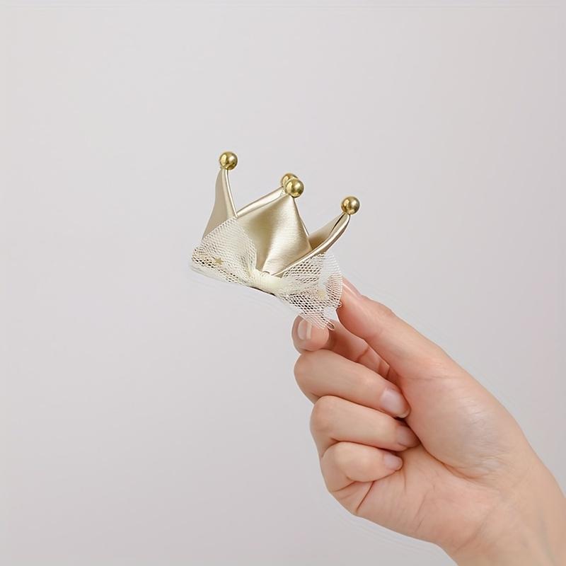 Mini Birthday Crown Pet Dog Cat Birthday Hat Cute Accessories Pet Cosplay Cosplay  Hair Clips Clips Grooming Supplies