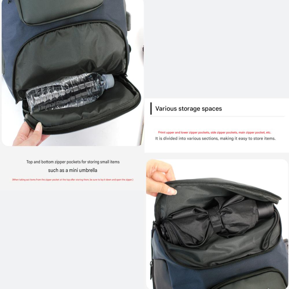 Blue Mount 9907 Smart Lock USB Rechargeable Water-Resistant Backpack