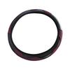 38CM Steering Wheel Cover Carbon     Elastic Handle Sleeve Non Slip Steering Wheel Cover for Car