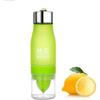 Bottle with Infuser - SHOP-STORY - 650 ML - Integrated Citrus Press - Green Color - BPA Free