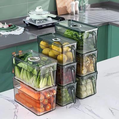 Food Grade Refrigerator Storage Box Side Door Sorting Artifacts Kitchen Vegetables And Fruits Special Fresh-keeping