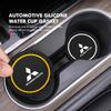 Anti-Slip Auto Cup Holder Pad Silicone Durable Interior Decor For Mitsubishi Lancer ASX Pajero Mirage Attrage Xpander Outlander