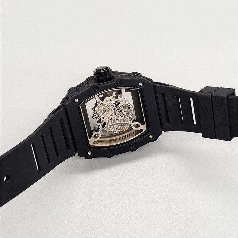 Wangr Unisex Transparent Hollow-out Wristwatch