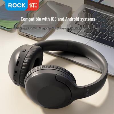 ROCK Active Noise Cancelling Wireless Bluetooth Headphones