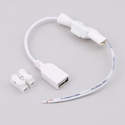 AC 220V Na DC 5V/1A 5W Bílý Wifi Kamera DIY Monitor Samice USB Adaptér Konektor Izolační Modul Stabilizovaný Modul