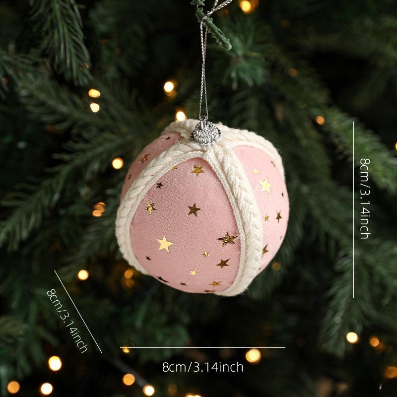 

Пенопластовый шар Подвеска на елку Звезда Тканевый шар с принтом Украшение, создающее праздничную атмосферу