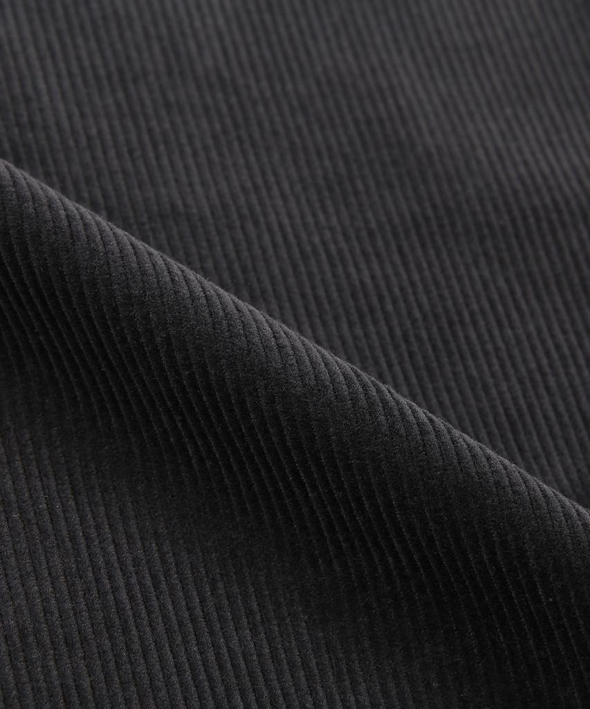 PRAIRIE Corduroy Wide Slacks (Charcoal)