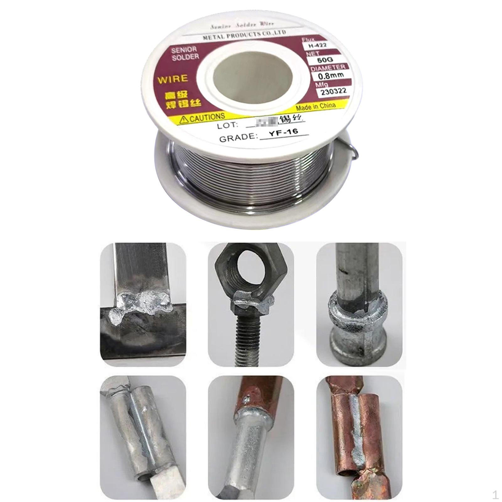 

Проволока для пайки. Простая в использовании. Сварка листового железа. Труб из ПВХ. Алюминий. Diameter 0.8