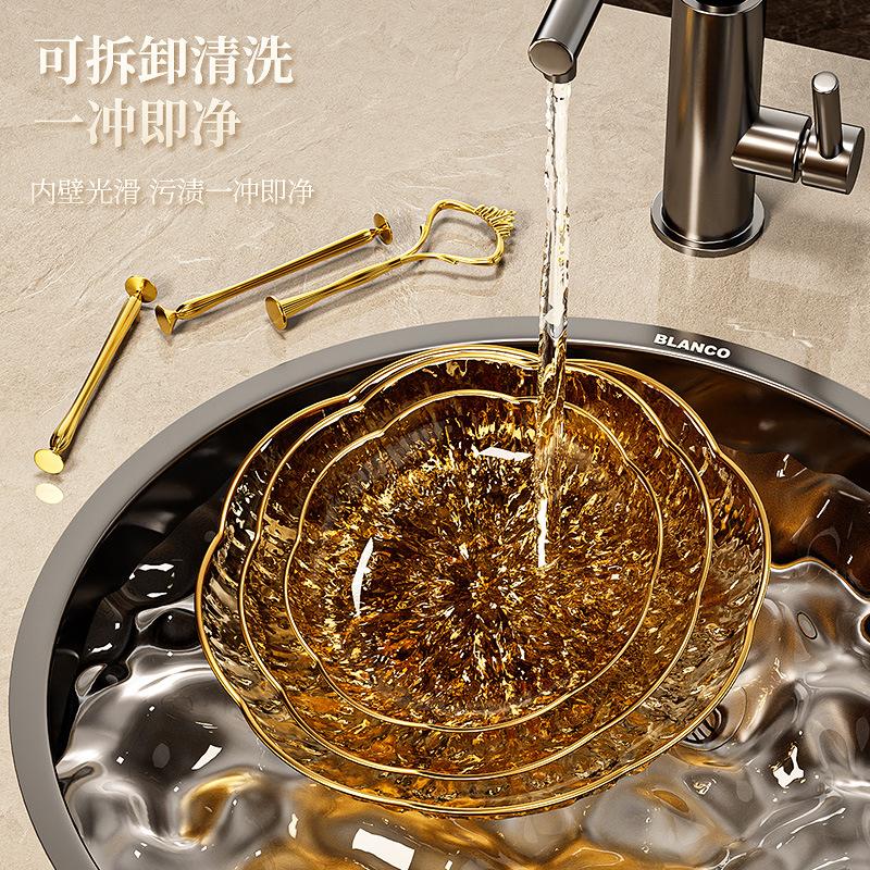 Preferred Multi-Layer Fruit Plate Household Candy Plate Living Room Coffee Table Dessert Plate Hotel Front Desk Ornament