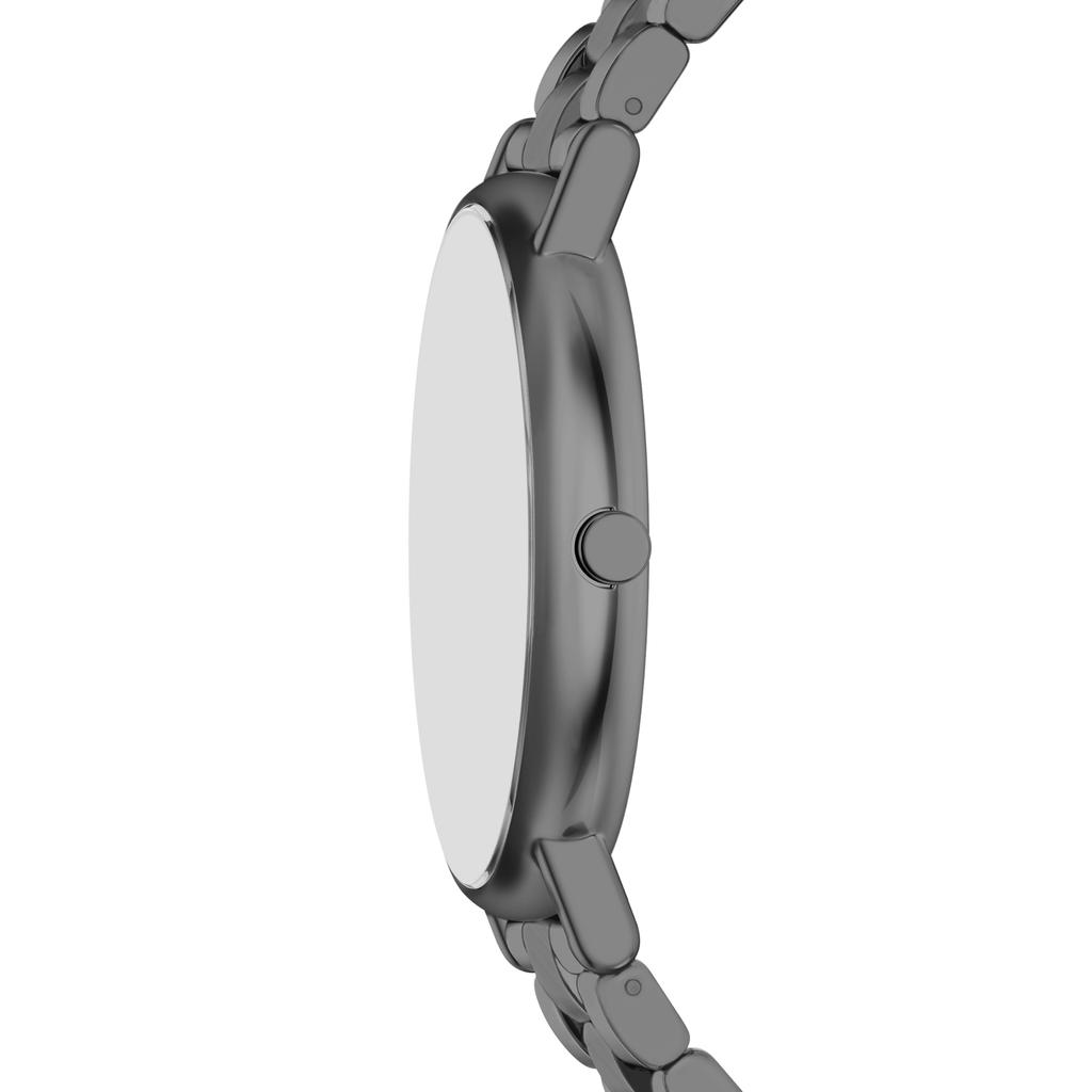 SKAGEN Men's Analog Watch SKW6951 Gunmetal Stainless Steel Bracelet Gray Sunray Dial 40mm Three-Hand Quartz 5ATM 50m
