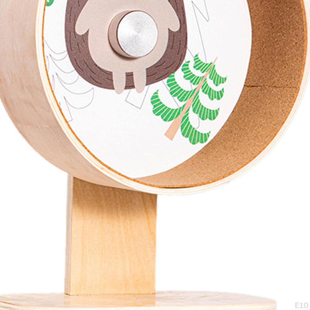 Žiurkėno pratimo rato bėgikas dvigubi guoliai, su reguliuojamu stovu, mažas gyvūnas